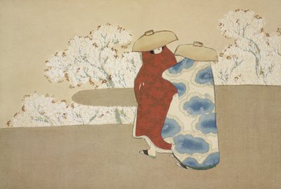 Hanami-sesongen fra Momoyogusa av Kamisaka Sekka