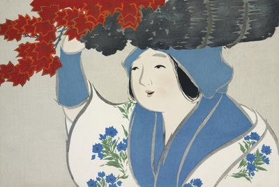 Kvinnen fra Momoyogusa av Kamisaka Sekka