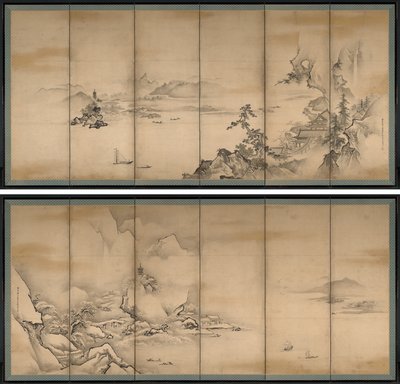 Årstidene av Kanō Tan’yū