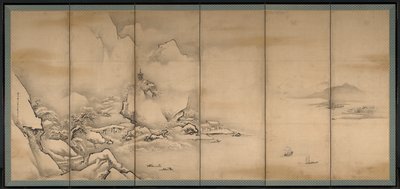 Årstidene av Kanō Tan’yū