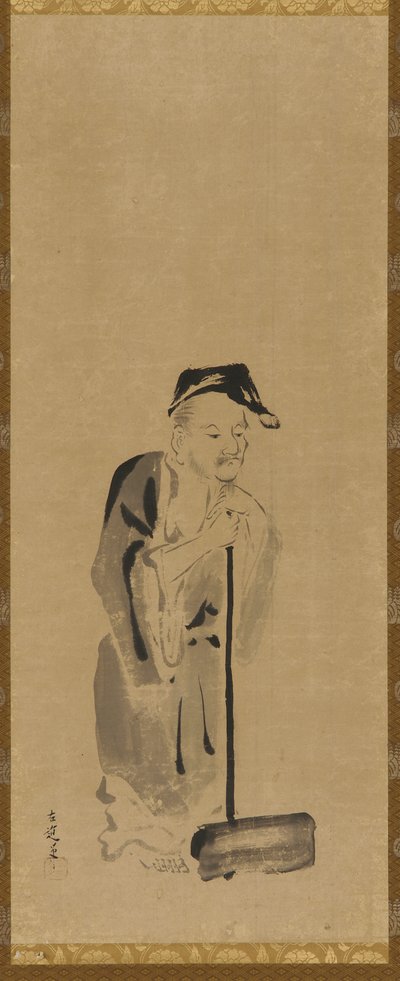 Shide (<em>Jittoku</em>) av Kano Sadanobu