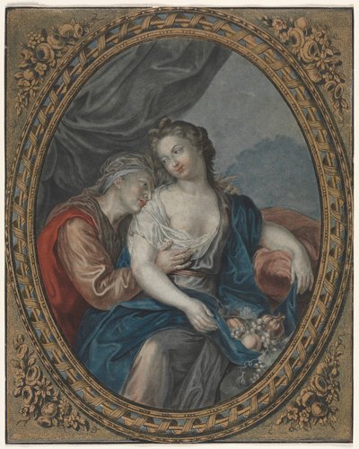 Vertumnus og Pomona av Kano Sanraku