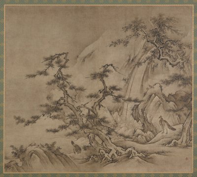 Landskap, Muromachi-perioden, 1519-1592. av Kano Shoei