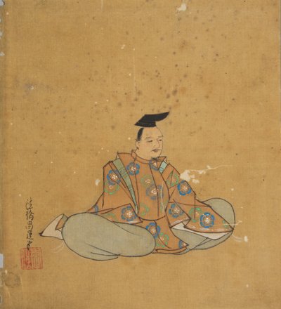 Udødelig poet, 1600-tallet. av Kano Shoun
