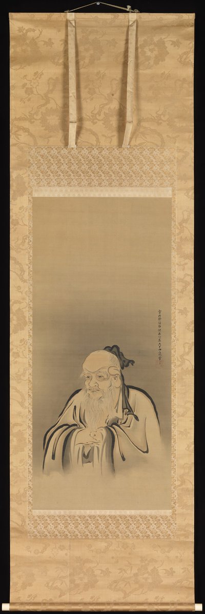 Portrett av keiser Shennong, 1665. av Kanō Tan’yū