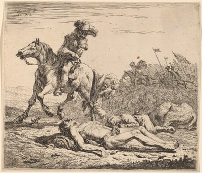 Slagmarken av Karel Dujardin