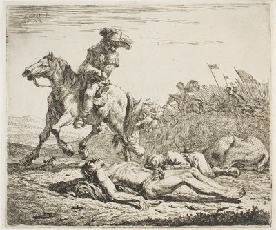 Slagmarken av Karel Dujardin