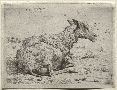 Sauene og fluene av Karel Dujardin