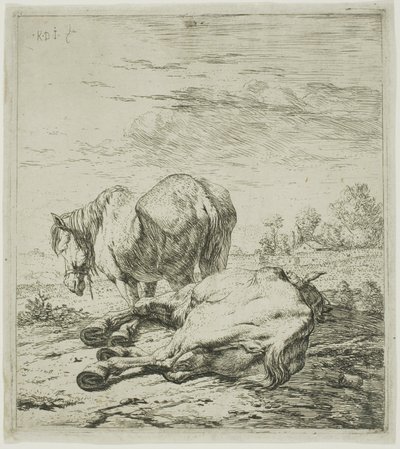 To hester av Karel Dujardin