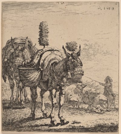To muldyr av Karel Dujardin