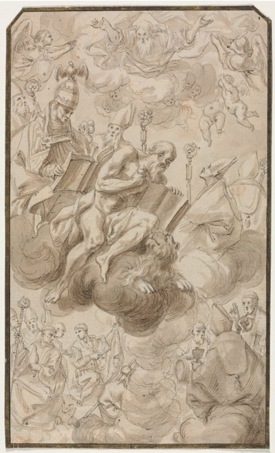 Himmelfart av Saint Hieronymus av Karel Škréta