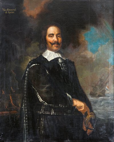 viseadmiral de Ruyter av Karel van III Mander