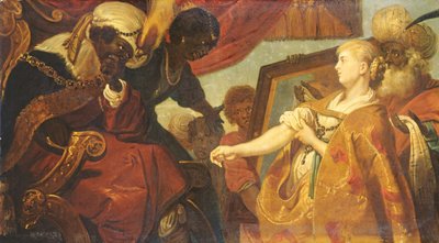 Chariclea viser Persina og Hydaspes av Karel van Mander III
