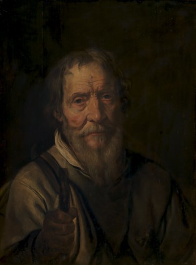 Portrett av en gammel mann. Christian Jacobsen Drakenberg av Karel van Mander III