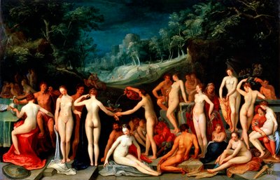 Kjærlighetshagen, 1602 av Karel van Mander I