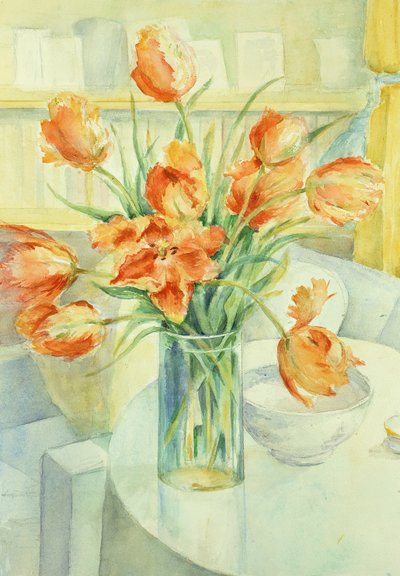 Kunstnertulipaner i salongen av Karen Armitage