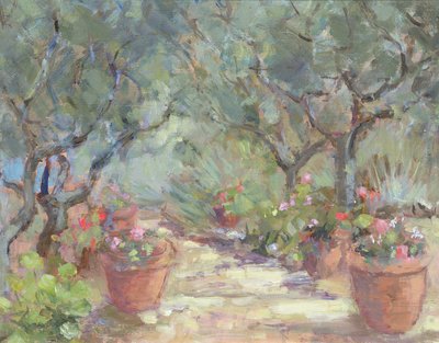 Hage i Porto Ercole, Italia, 1996 av Karen Armitage