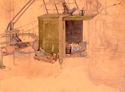 Byssa på Janus av Karl Bodmer