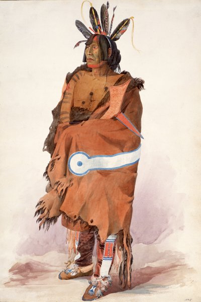 Pachtüwa-Chtä, Arikara Ma av Karl Bodmer