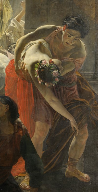 Detalj av den siste dagen i Pompeii (av Karl Bryullov, 1833, Russian Museum) av Karl Pavlovich Bryullov