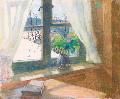 Utsikt fra vinduet av Karl Edmund Walser