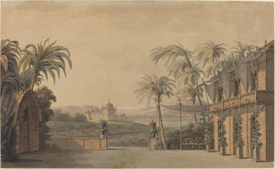 Tyrkisk scenedesign av Karl Ferdinand Langhans