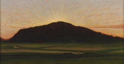 Etterglød, 1909 av Karl Fredrick Nordstrom