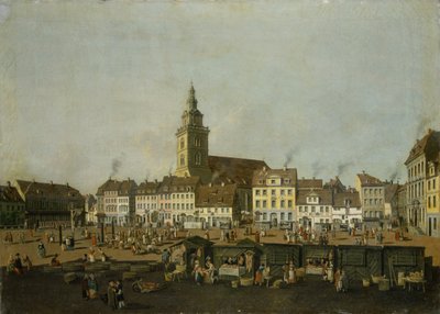 Utsikt over Neue Markt med St. Mary