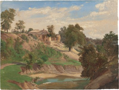 Ved elven Pedernales av Karl Friedrich Hermann Lungkwitz