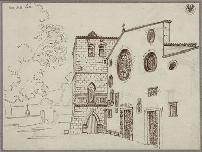 San Giusto-katedralen i Trieste av Karl Friedrich Schinkel