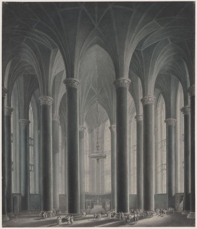 En fyrstes residens. Interiør av Karl Friedrich Schinkel