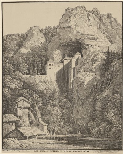 Prediama slott av Karl Friedrich Schinkel