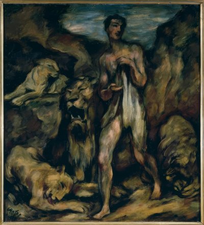 Daniel i Löwengrube av Karl Hofer