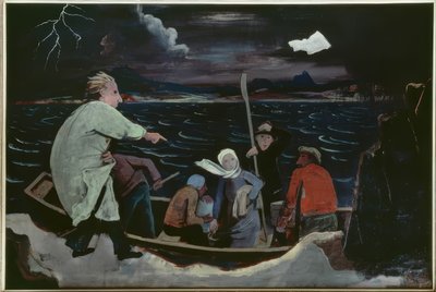 Landingen av Karl Hofer