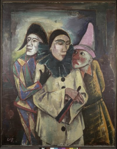 Maskert  av Karl Hofer