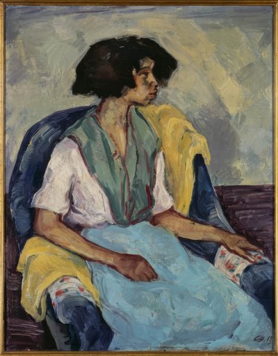 sigøyner av Karl Hofer