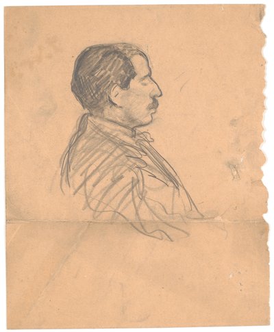 Portrett av Ernst Goldschmidt av Karl Isakson