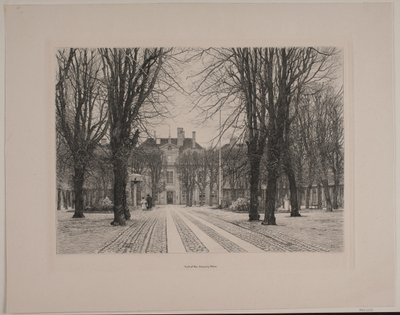 Den grønne hagen i Frederiks Hospital av Karl Jensen