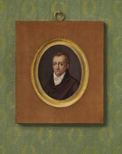 Portrett av Johann Wolfgang Goethe av Karl Josef Raabe