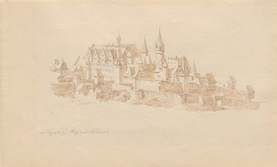 Kaiserslautern slott av Karl Julius Von Leypold