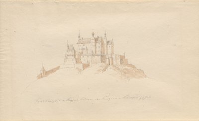 Slott Landstuhl f. Kaisers, Lautern, prinsene v. på grunn av Sickingen av Karl Julius Von Leypold