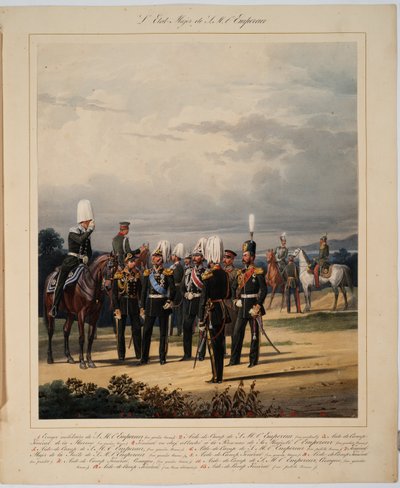 Den russiske generalstaben, 1867 av Karl Karlovich Piratsky