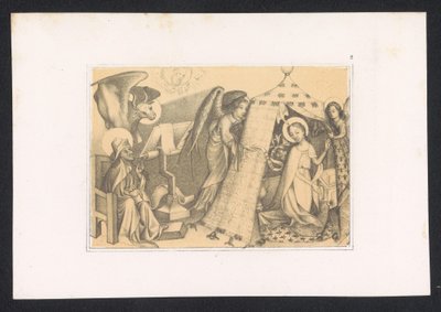 Lucas beskriver Mary Design og studier av en nederlandsk mester fra 1400-tallet. Århundre. Basert på originalene oppbevart i det kongelige bibliotek i Berlin (serietittel) av Karl Palzow