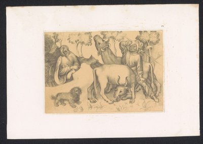 Paulus van Thebe er kjent med to ossens Design og studier av en nederlandsk mester fra 1400-tallet. Århundre. Basert på originalene oppbevart i det kongelige bibliotek i Berlin (serietittel) av Karl Palzow