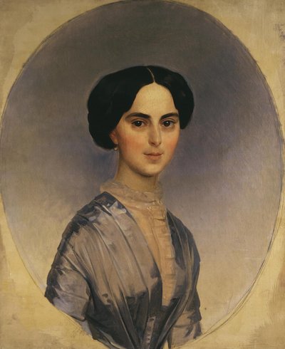 Portrett av Sophia Andreyevna Bobrinskaya, født Shuvalova, 1846 av Karl Pavlovich Bryullov
