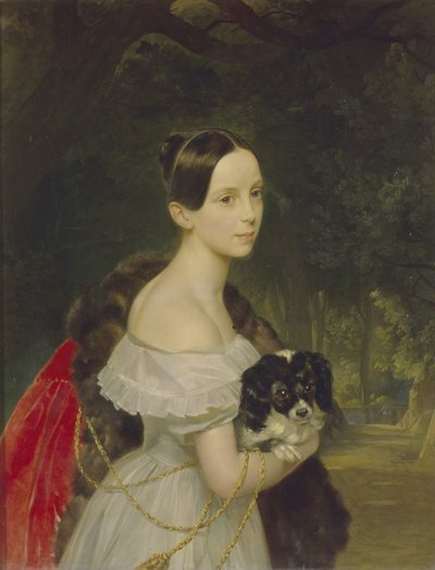 Portrett av Ulyana M. Smirnova, 1837-1840 av Karl Pavlovich Bryullov