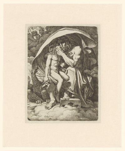 Jupiter og Ganymedes av Karl Russ