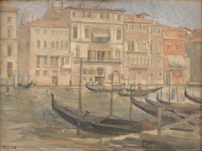 På Canal Grande i Venezia av Karl Schou