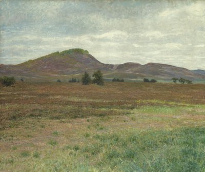 Landskap nær Harburg (olje på lerret) av Karl Wilhelm Arthur Illies