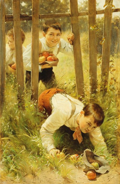 stjele epler, av Karl Witkowski